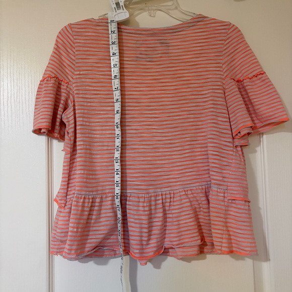 Striped Ruffle Top - Picture 6 of 8